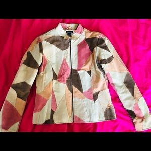 Multiples Brand Suede Leather Jacket